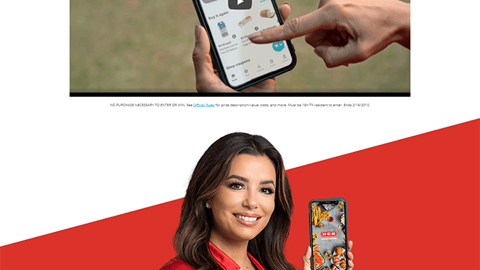 H-E-B 'Lifetime of Groceries' Landing Page